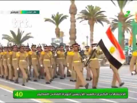 الاحتفال بالعيد الاربعين للثورة الليبية